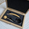 Coffret de sommelier personnalisé en bois | Créa-tiflow
