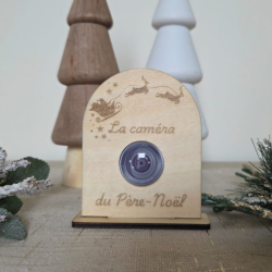 Caméra décorative du Père Noël à poser | Créa-tiflow