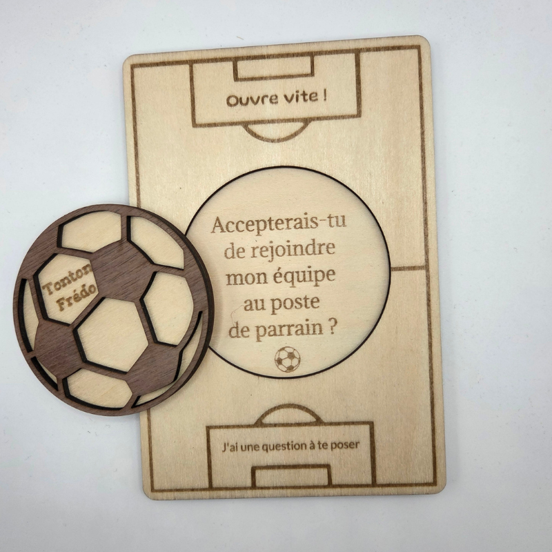 Demande de parrain ballon de foot | Créa-tiflow