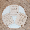 Pancartes de mariage en bois personnalisées | Créa-tiflow