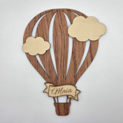 Montgolfière décorative personnalisée bébé | Créa-tiflow
