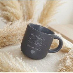 Tasse expresso en céramique personnalisée | Créa-tiflow