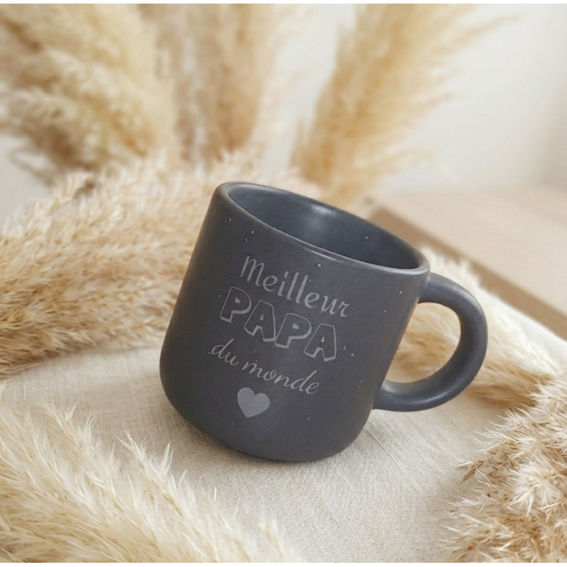 Tasse expresso en céramique personnalisée | Créa-tiflow