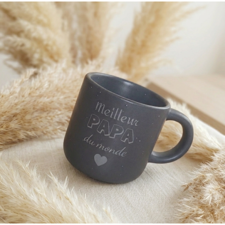 Tasse expresso en céramique personnalisée | Créa-tiflow