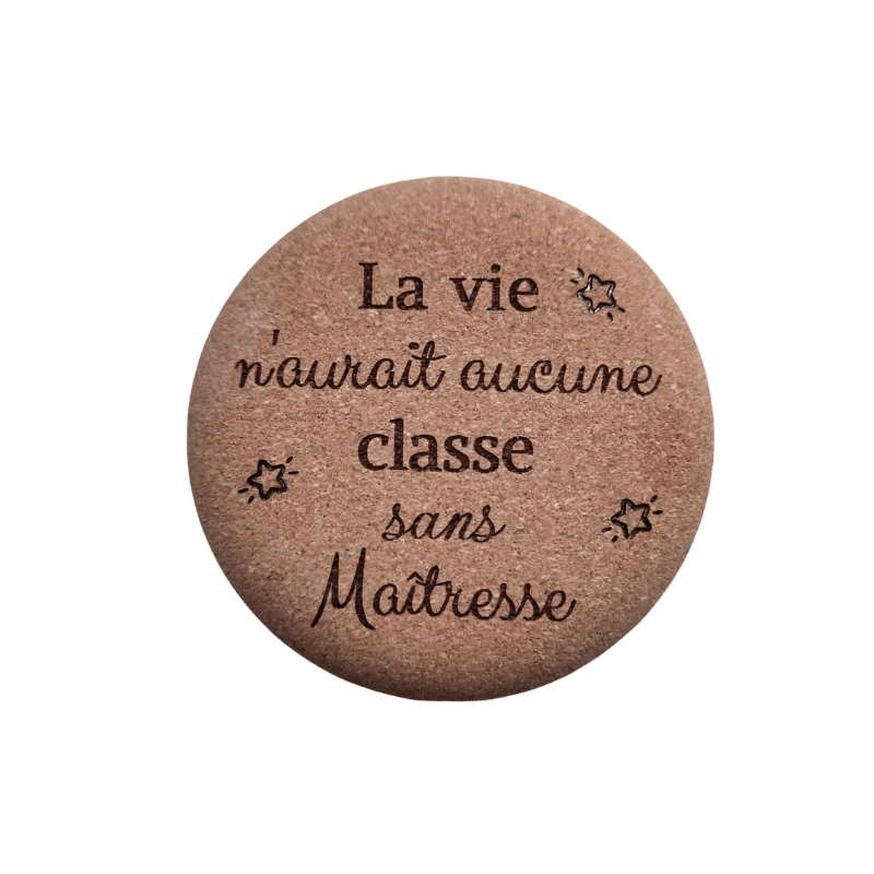 Miroir en liège