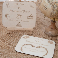 Diplôme personnalisé, idée cadeau originale | Créa-tiflow